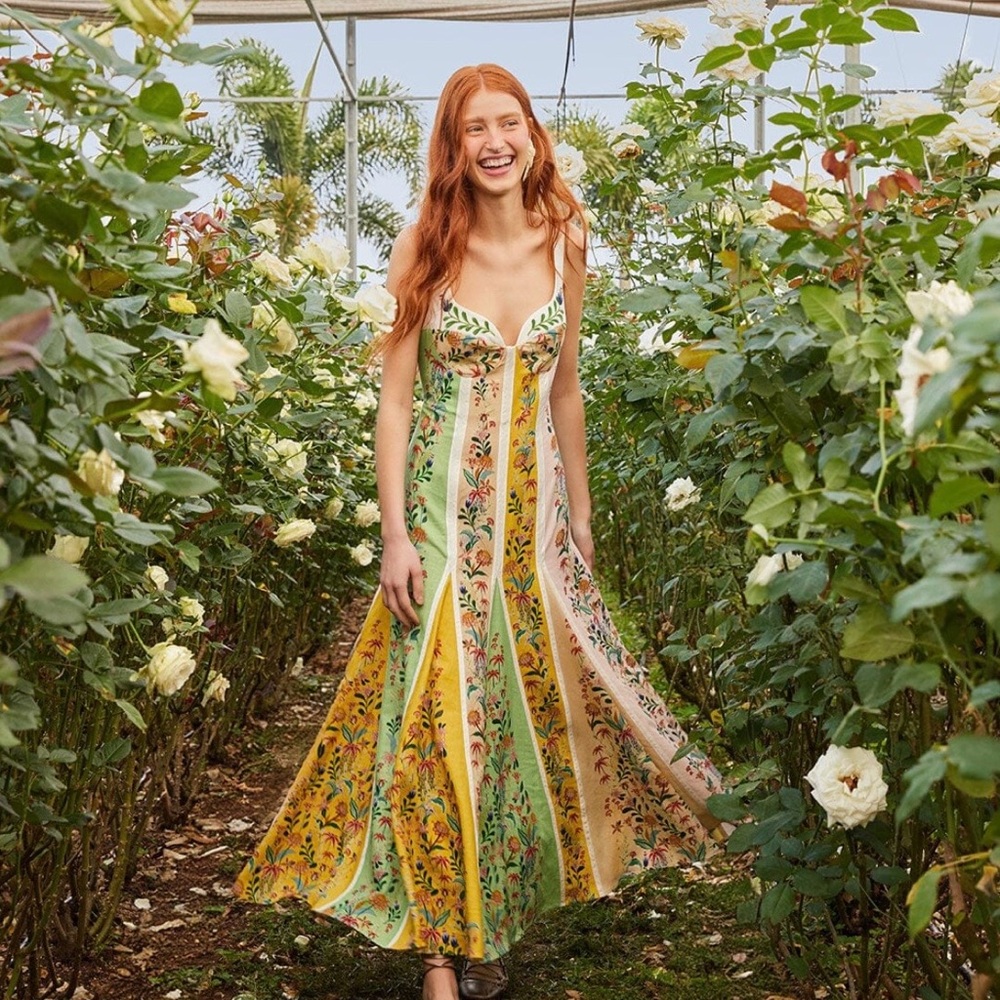 Floral Multicolor Maxi Dress